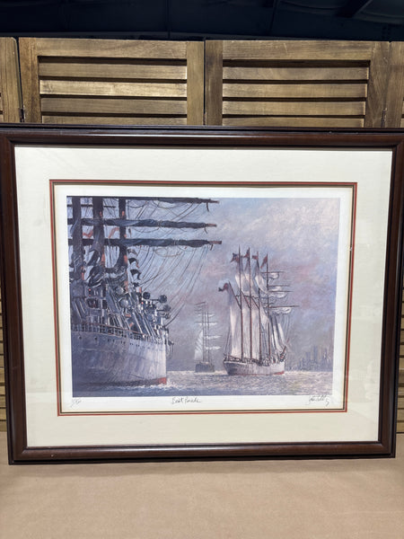 Boat Parade Print by John Kelly; Signed & Numbered (271/500)