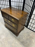 Three Drawer Nightstand, Unbranded