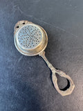 Ornate Silver Plate Vintage Tea Bag or Lemon Strainer (2 AVAILABLE—PRICED INDIVIDUALLY AT $15 EACH)