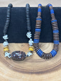 Pair of Necklaces with Disc Beads