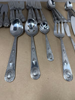 Wallace 18/10 Stainless TAOS 37 Piece Flatware