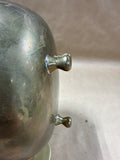 Solid Brass Footed Teapot