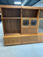 Bacos & Bergab Scandinavian Furniture Modular Wall Unit "TIVA" ***HEAVY ITEM***