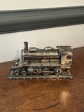 Metal Steam Engine Train Decor