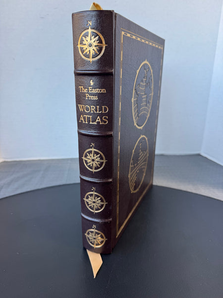 World Atlas Easton Press Collector’s Edition Leather Bound Hardcover Book