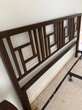 King Headboard with Metal Frame