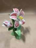 Lenox Garden Flower Sculpture Amaryllis Porcelain Figure 2000