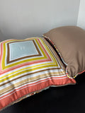 Pair of Complimentary Seashell Throw Pillows