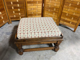 Ottoman with Removable Cushion
