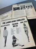 Lot of 4 James Bond Vintage LP Vinyl (U)
