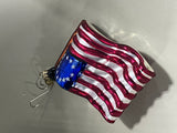 Flag Glass Ornament