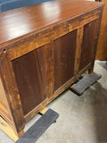 Antique Buffet with Carved Accents ***HEAVY ITEM***READ DETAILS ON PICK UP POLICY*** Read Description of item carefully***
