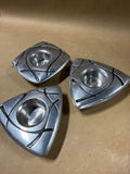 Set Of 3 Lenox Metal Tealight Candle Holders