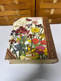 Flowers & Butterflies Decorative Book Storage Box
