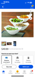 Over and Back Sides 4-Piece White Porcelain Bowls in Box