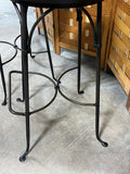 Charleston Forge Pair of Heavyweight Swivel Bar Strools