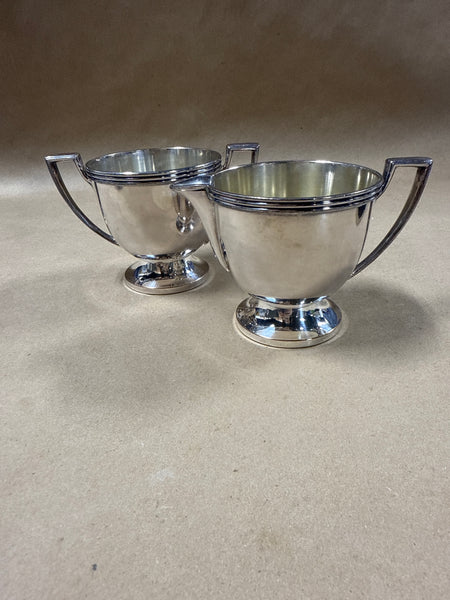 Windsor Rogers Silver Plate Creamer And Sugar