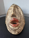 Songye Kifwebe Hand Carved Wooden Congo Tribal Art Mask