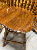 Windsor Style Bar Stools, Set of 2
