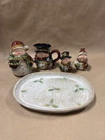 Snowman 5 Piece Hostess Set With Box