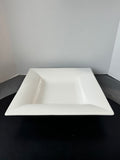 Williams & Sonoma White Italian Large Square Serving Bowl AS IS (READ DESCRIPTION CAREFULLY)