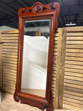 Mirror with Shell Crest