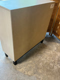 Petite Bookcase with Black Painted Legs/Feet
