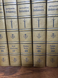1972 Vintage Encyclopedia Britannica Gold Edition Complete Book Set