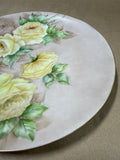 Floral Hand Painted Decorative Plate (C)