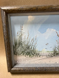 Coastal Seaside Painting - Signed