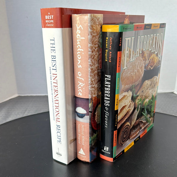 (N) Trio of International Cooking Cookbooks