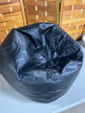 Petite/Child’s Size Black Bean Bag Chair, 2 available, PRICED INDIVIDUALLY $25