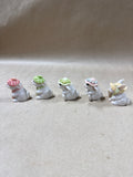 5 Piece Resin Bunnies