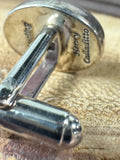 Henry Calladitto Navajo Sterling Silver Onyx Cuff Links