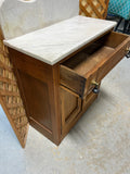 Marble Top Cabinet/Wash Stand