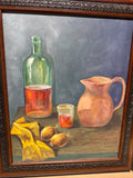 Original Still Life Framed Oil Painting On Canvas