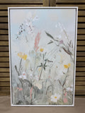 Pastel Wildflower Canvas Art Print