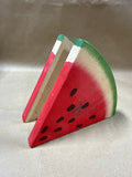 Wooden Watermelon Slice Napkin Holder