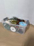 Lot Of Holiday Ribbon And Trim