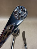 Williamsburg Royal Shell Kirk Stieff 3 Piece Serving Set From Lenox With Box (A)