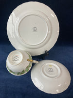 Royal Chelsea Fine Bone China Ivy Tea Trio