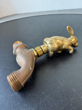 Solid Brass Bunny Rabbit Spigot