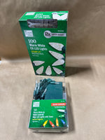 Pair Of Christmas Lights In Packages NOT TESTED