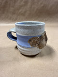 3D Face Pottery Coffee Mug