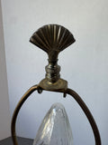 Borghese Gilded Resin Column Candlestick Lamp (WORKS)