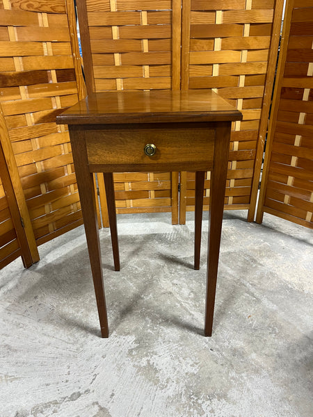 Square Accent Table with Drawer