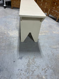 Lightweight Painted Bench (light tan color tone)