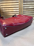 Burgundy Mcklein Glenview Shoulder Work/Laptop Bag
