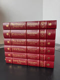 6-Volume Complete Set of Baroness Orczy Pimpernel Easton Press Collector’s Edition Leather Bound Hardcover Books