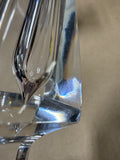 Heavy Clear Glass Decanter // 2 Available // Priced Individually